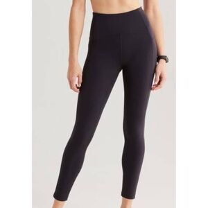 ZELLA Studio Luxe High Waist 7/8 Legging | Black | Large